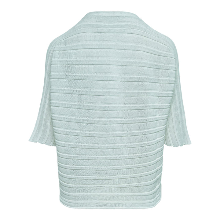 Club21 - PLEATS PLEASE ISSEY MIYAKE - Step Knit Shirt - SWEATERS - White