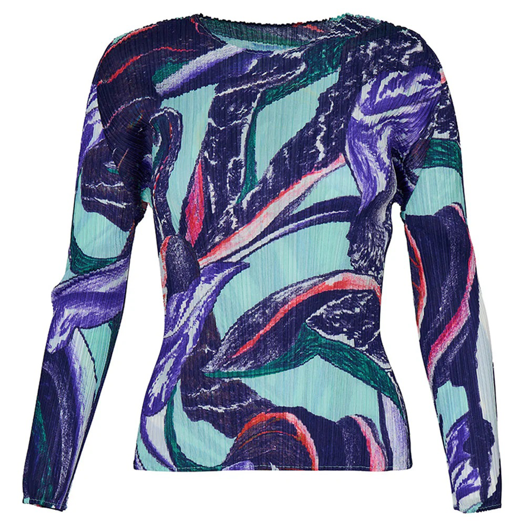 PLEATS_PLEASE_ISSEY_MIYAKE_Tardivo_Shirt_Purple