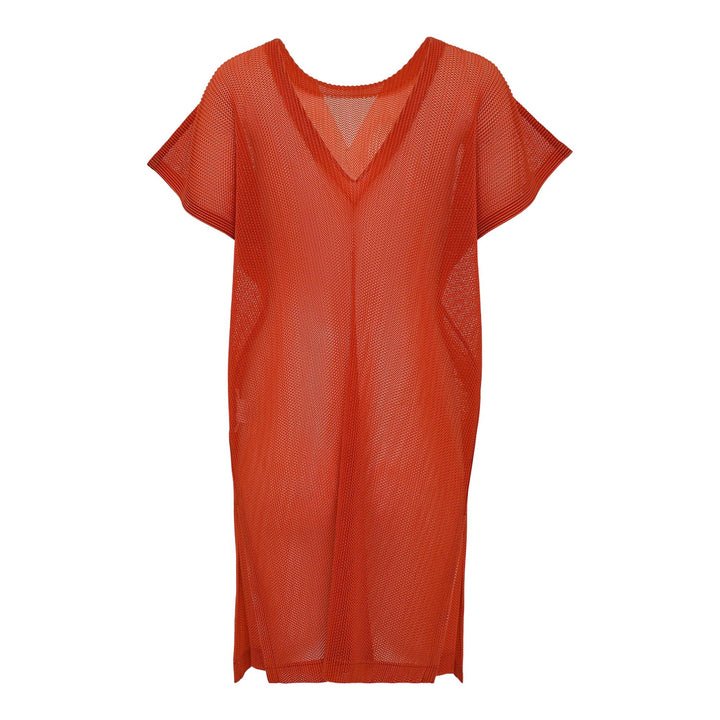 Club21 - PLEATS PLEASE ISSEY MIYAKE - Tatami July Tunique - PLEATED TUNICS - Orange
