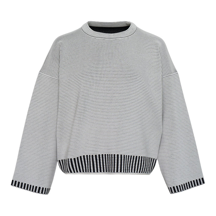 Club21 - PLEATS PLEASE ISSEY MIYAKE - Tempo Knit Shirt - SWEATERS - White