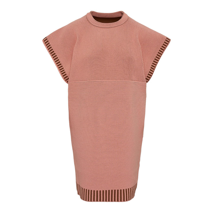 Club21 - PLEATS PLEASE ISSEY MIYAKE - Tempo Knit Shirt - TUNICS - Coral Pink
