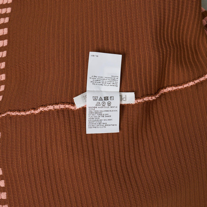 Club21 - PLEATS PLEASE ISSEY MIYAKE - Tempo Knit Shirt - TUNICS - Coral Pink
