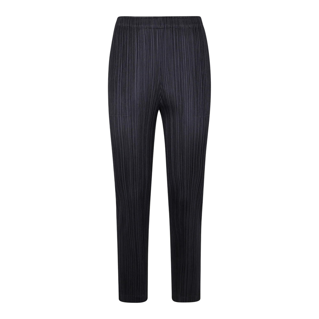 Club21 - PLEATS PLEASE ISSEY MIYAKE - Thicker Bottoms 1 Pants - PLEATED PANTS - Black