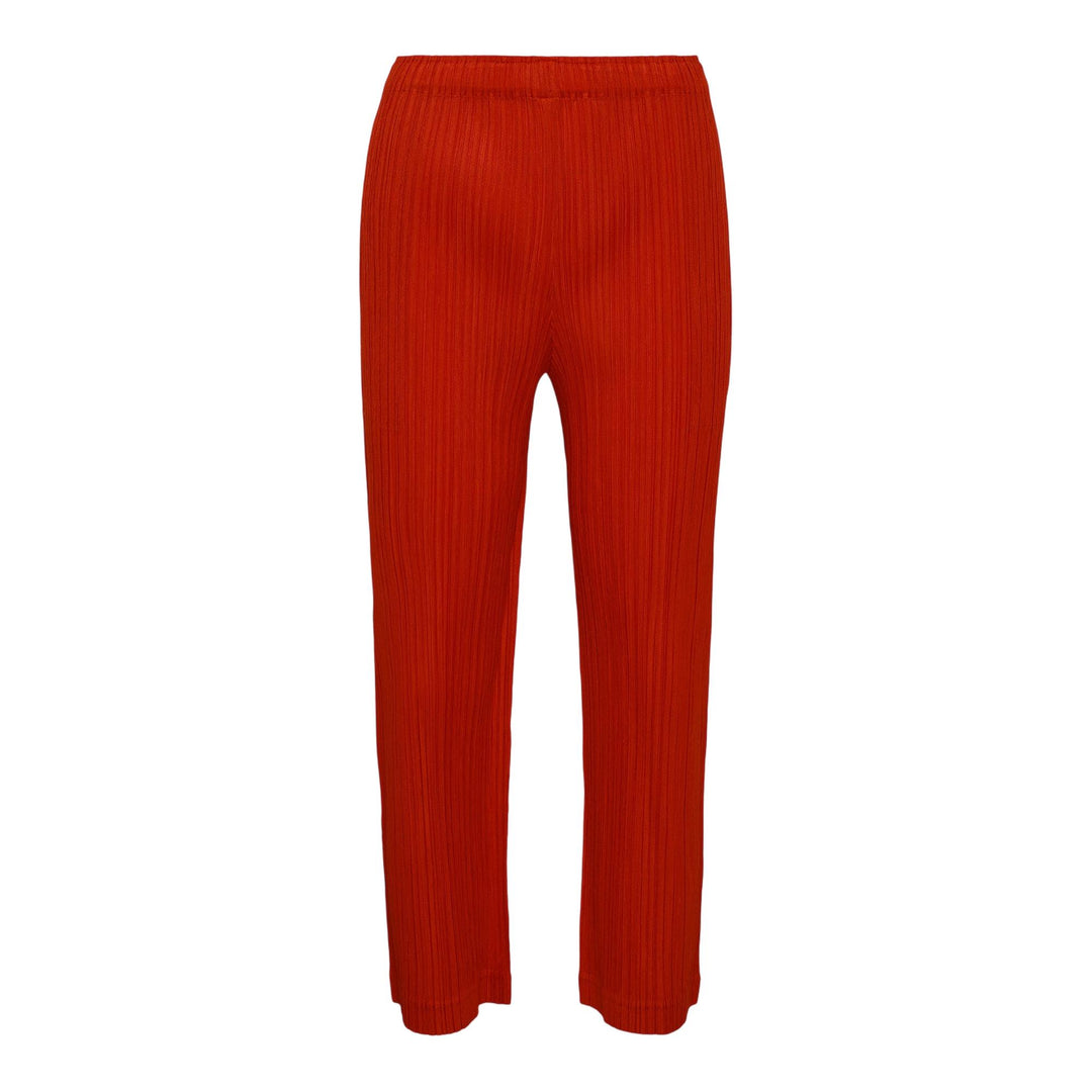 Club21 - PLEATS PLEASE ISSEY MIYAKE - Thicker Bottoms 1 St Pants - PLEATED PANTS - Bright Red