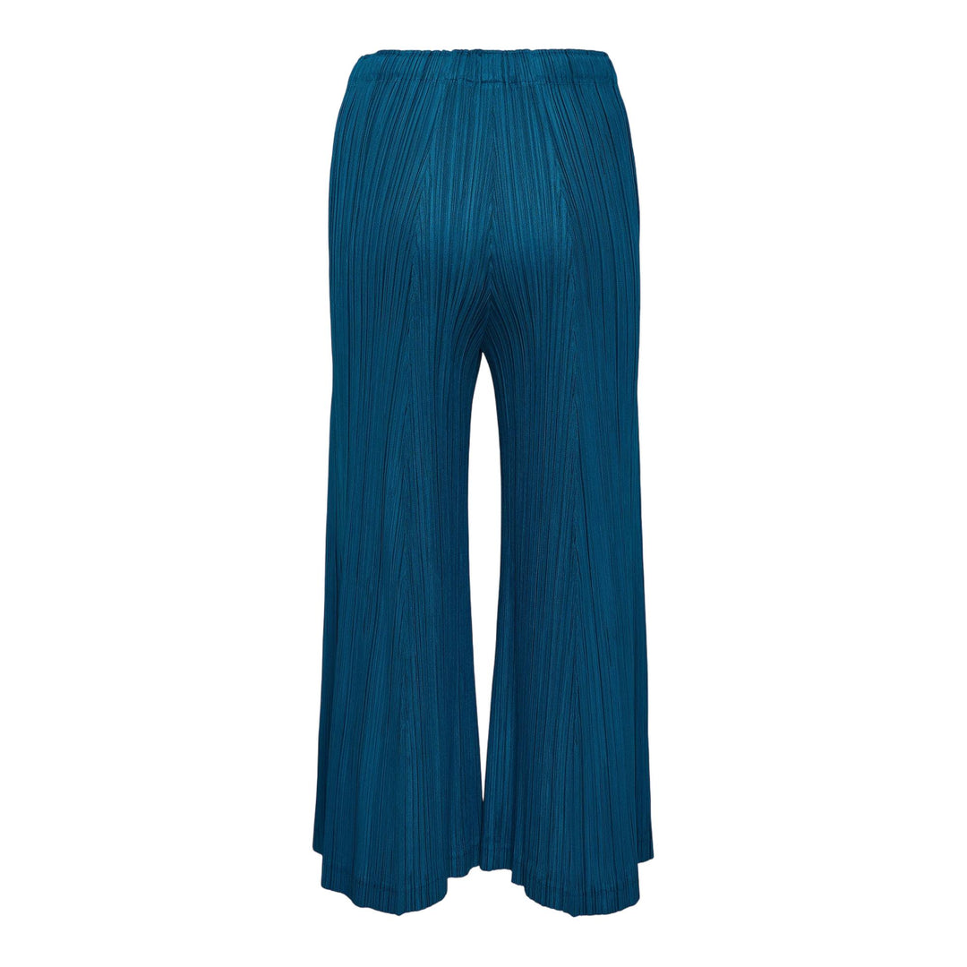 Club21 - PLEATS PLEASE ISSEY MIYAKE - Thicker Bottoms 1 Wid Pants - PLEATED PANTS - Peacock Blue