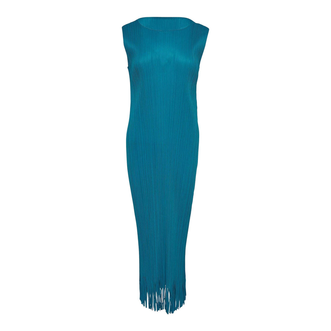 Club21 - PLEATS PLEASE ISSEY MIYAKE - Wave Dress - PLEATED DRESSES - Turquoise Blue
