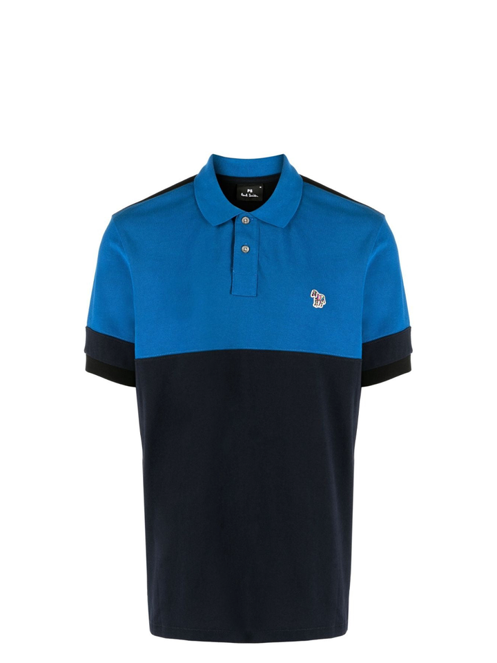 PS Paul Smith Mens Regular Fit Polo Shirt Blue 1