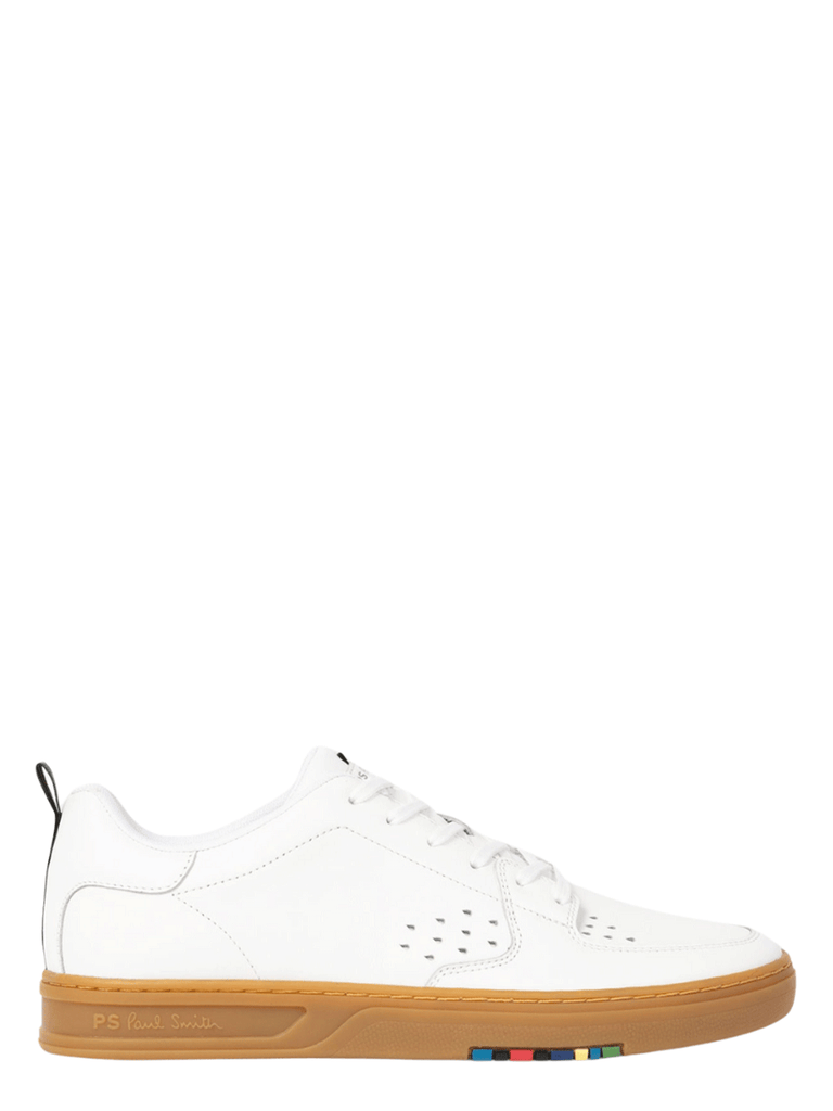 Mens white trainers gum sole shop