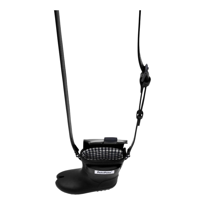Club21 - PabePabe - Rainboot Tabi - CROSS BODY - Black