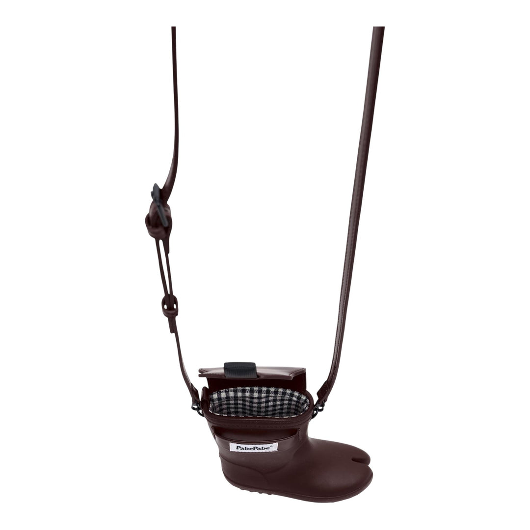 Club21 - PabePabe - Rainboot Tabi - CROSS BODY - Brown