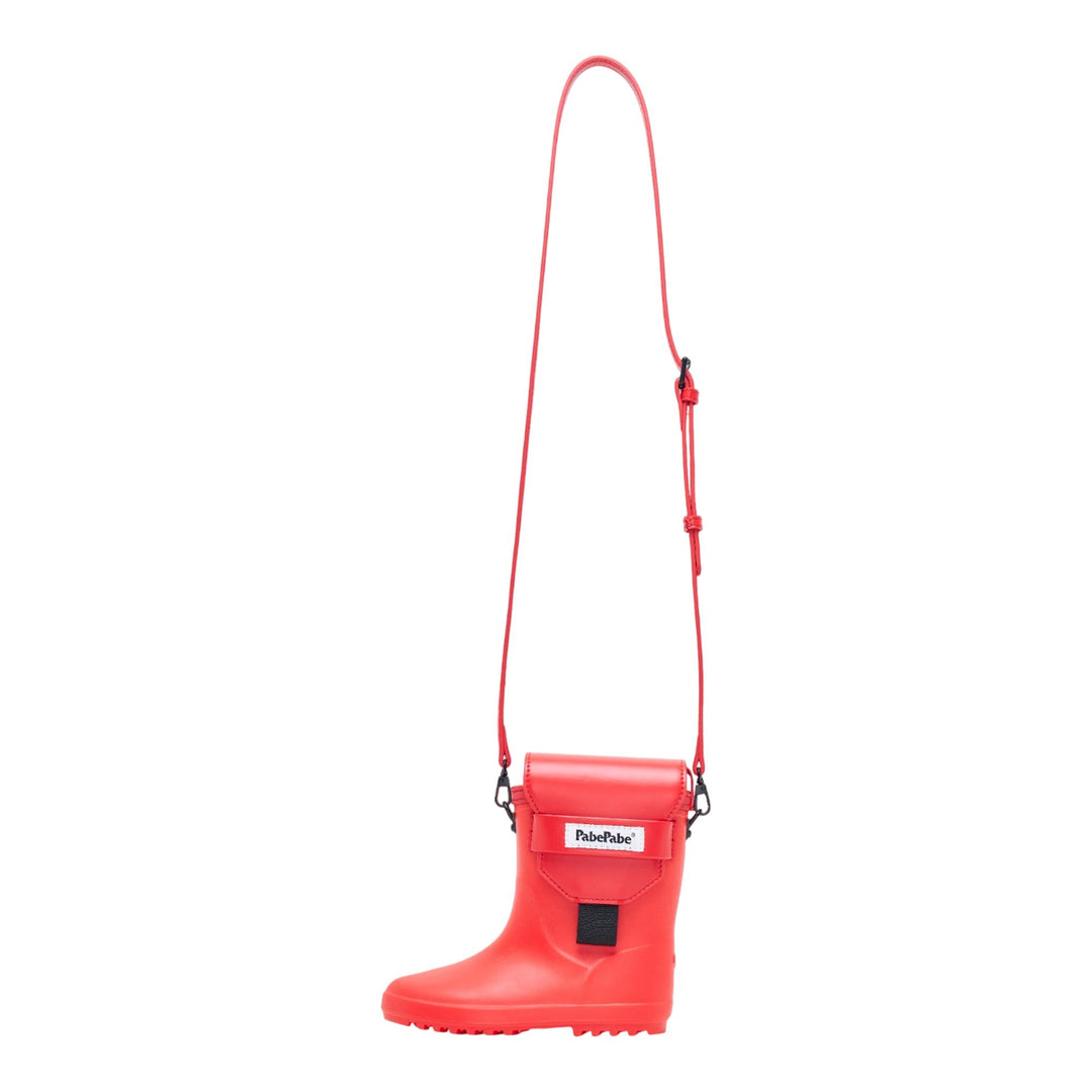 Club21 - PabePabe - Rainboot Tabi - CROSS BODY - Red
