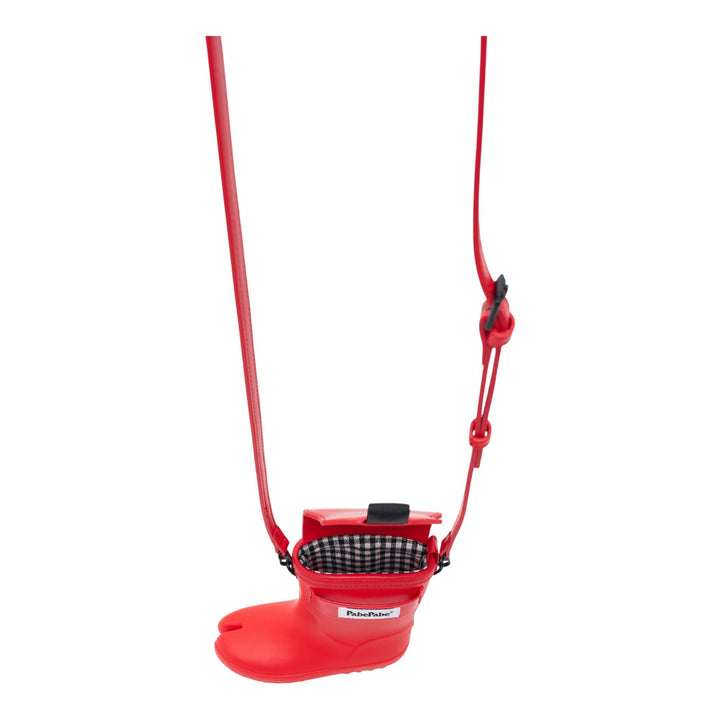 Club21 - PabePabe - Rainboot Tabi - CROSS BODY - Red