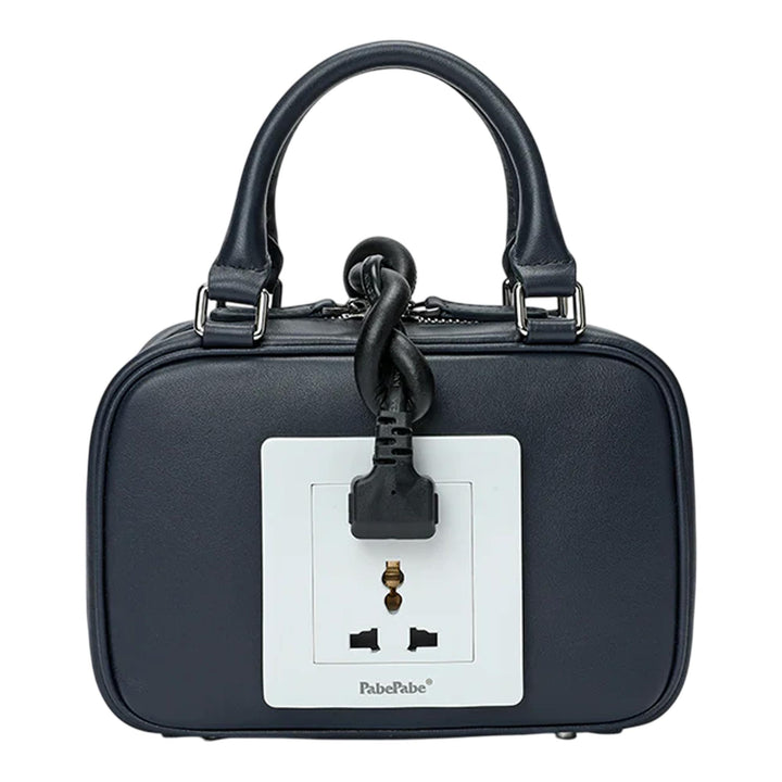 Club21 - PabePabe - Socket Boston Small - MINI BAGS - Navy