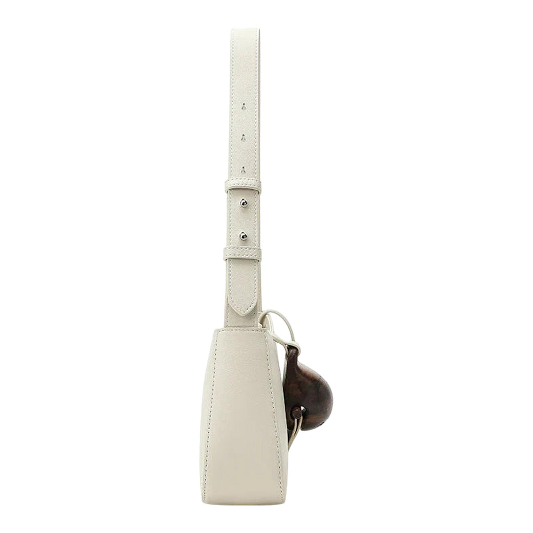 Club21 - PabePabe - Wooden Fish Bag - HANDBAGS - White