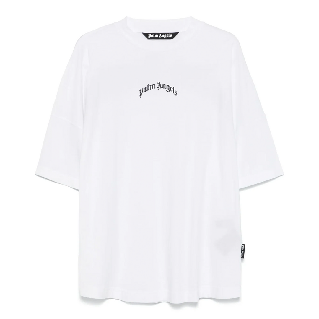 Back Curved Logo Oversize Tee