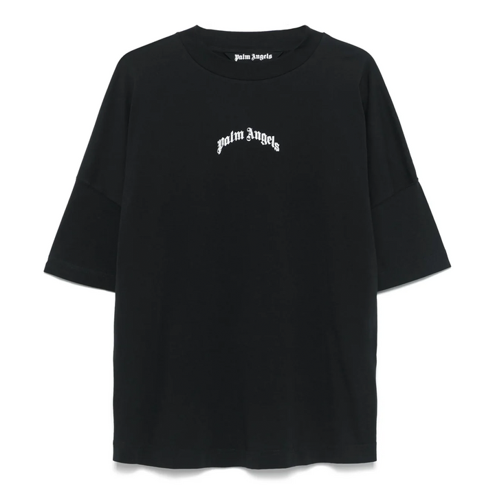 Back Curved Logo Oversize Tee