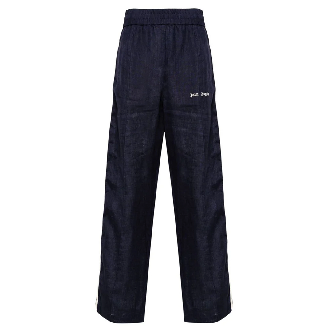 Classic Logo Linen Track Pant