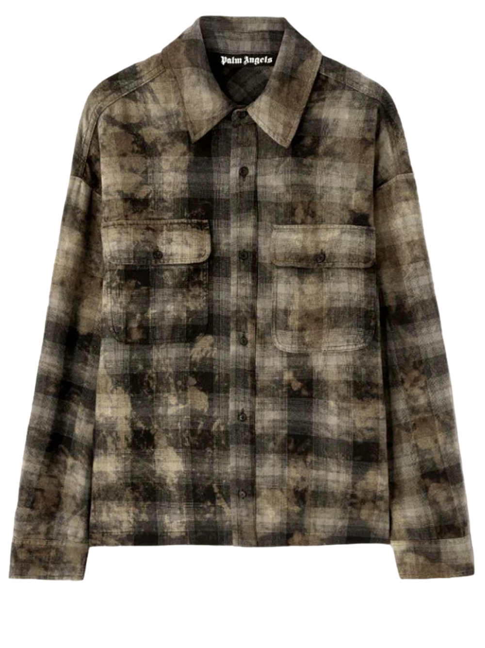 Curved Logo Check Shirt