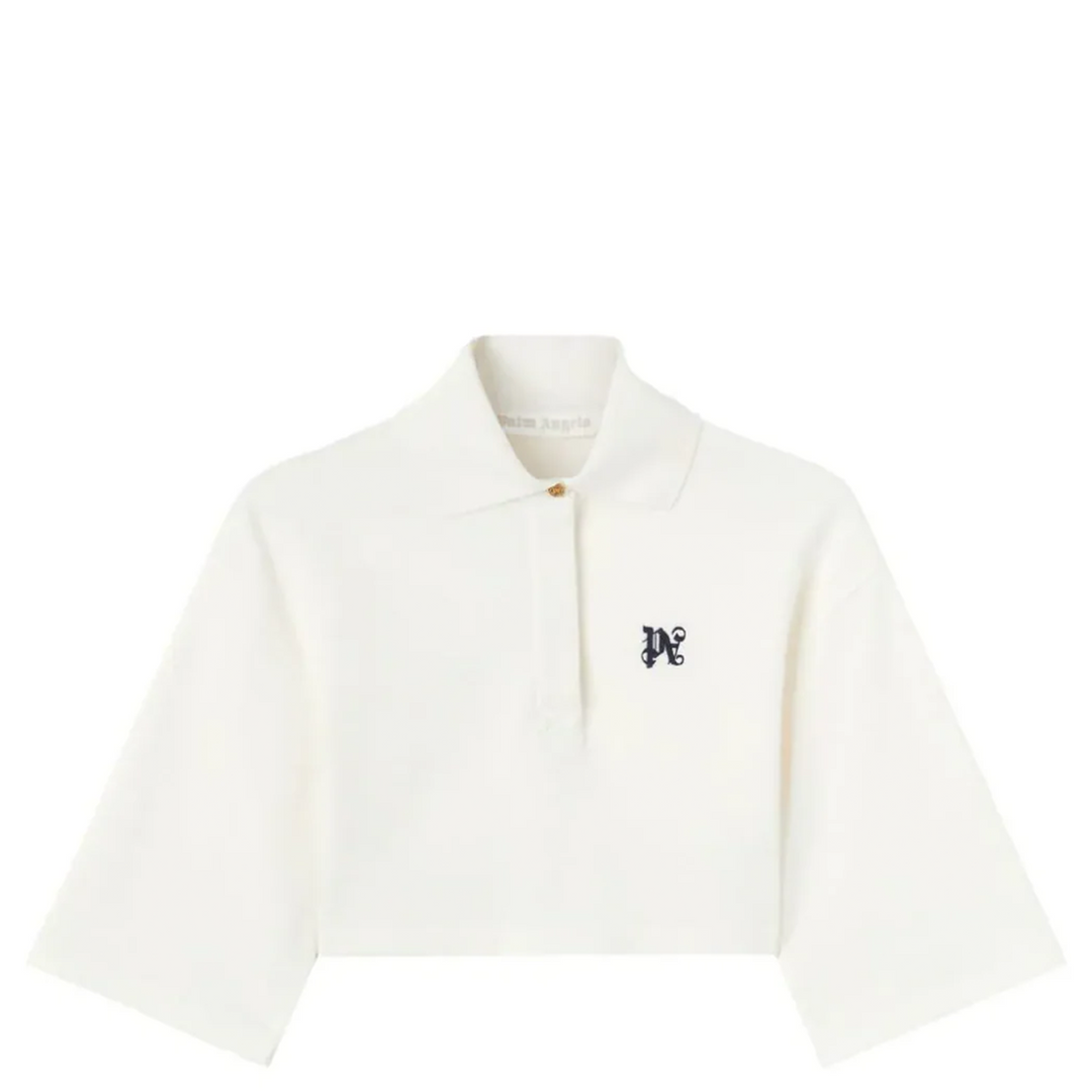 Monogram Cropped Polo