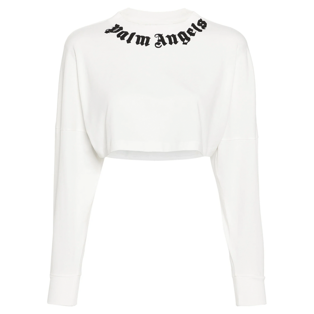 Neck Logo Mini Cropped Tee