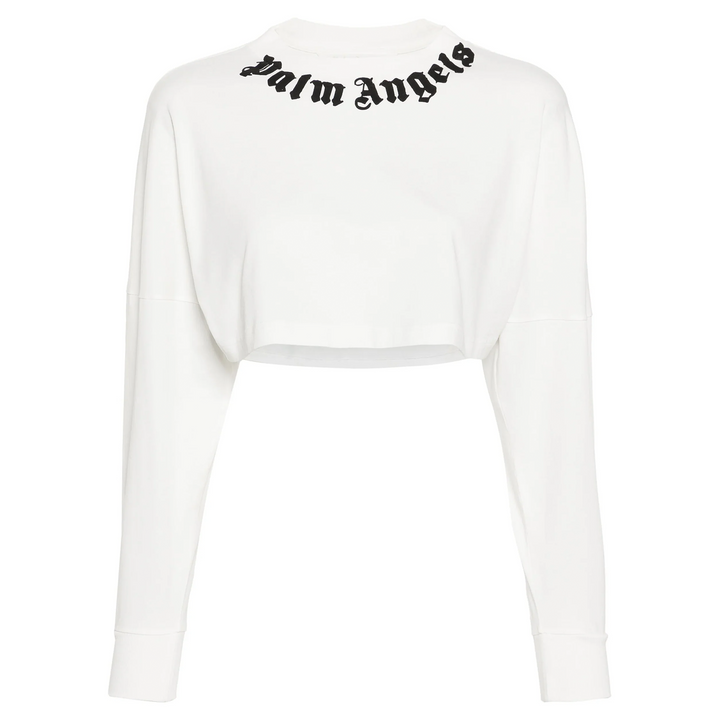 Neck Logo Mini Cropped Tee