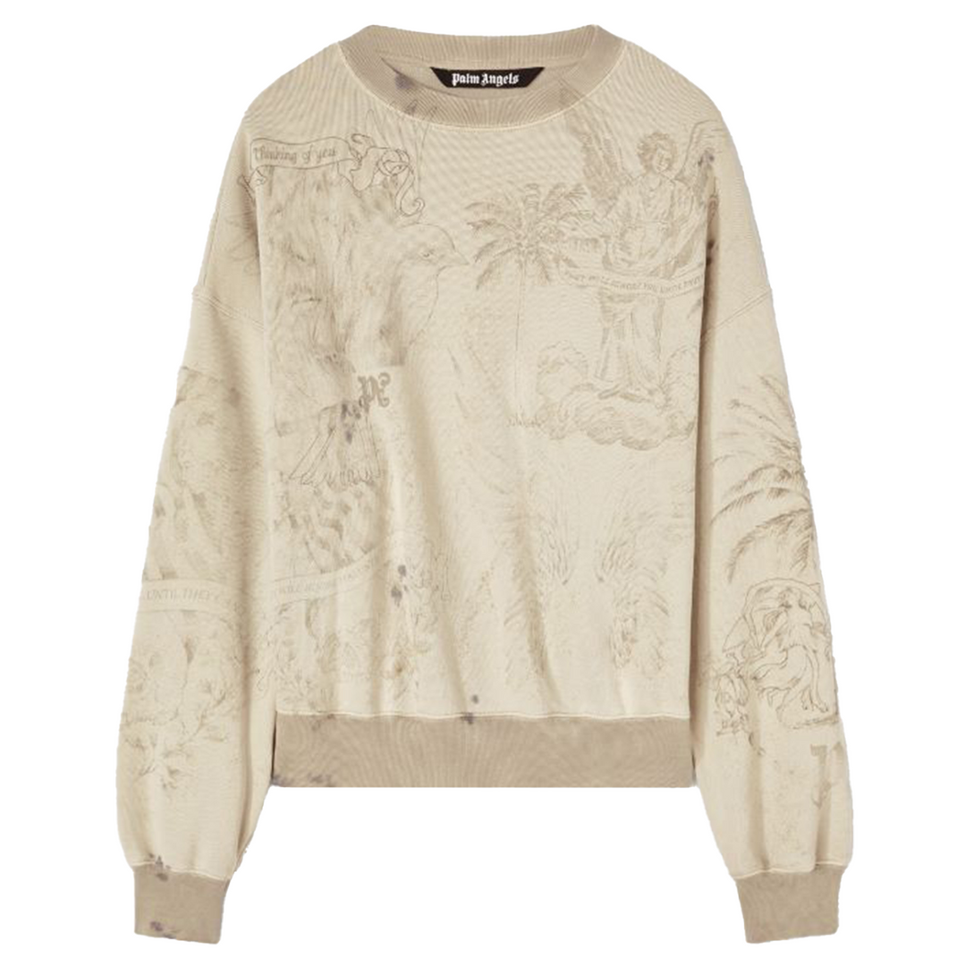 Áo len Crew Pencil All Over