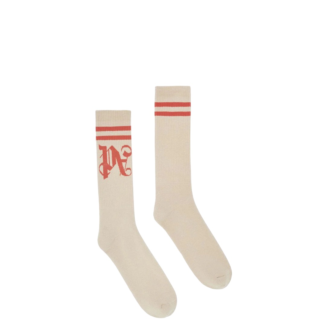 Palm_Angels_Monogram_Striped_Socks_Beige

