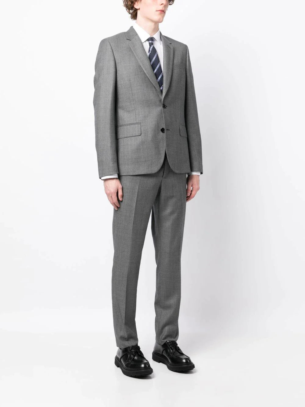 Paul Smith Mens Tailored Fit 2 Button Suit Grey 3