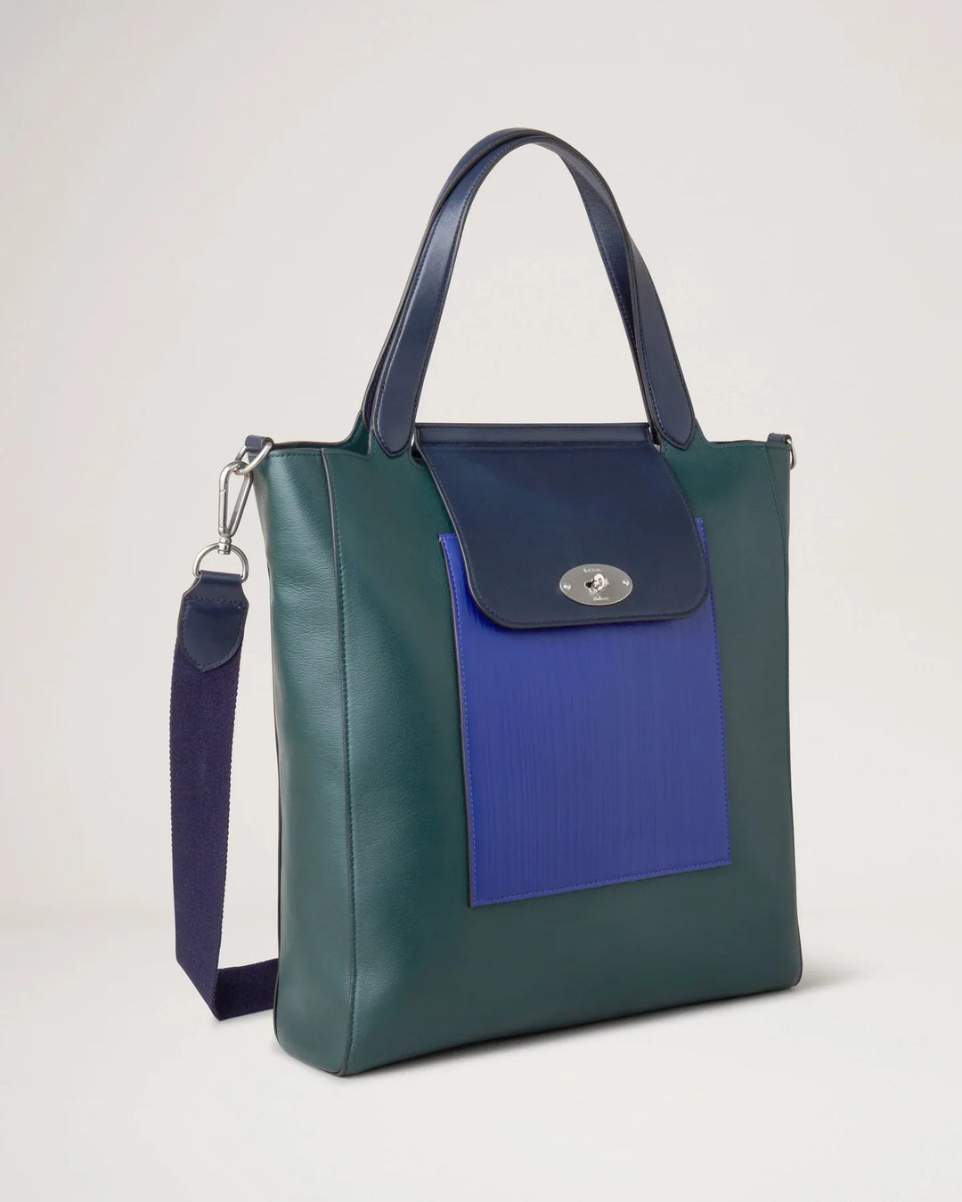 Paul-Smith-Mulberry-X-Paul-Smith-Antony-Tote-Silky-Calf-Blue-3