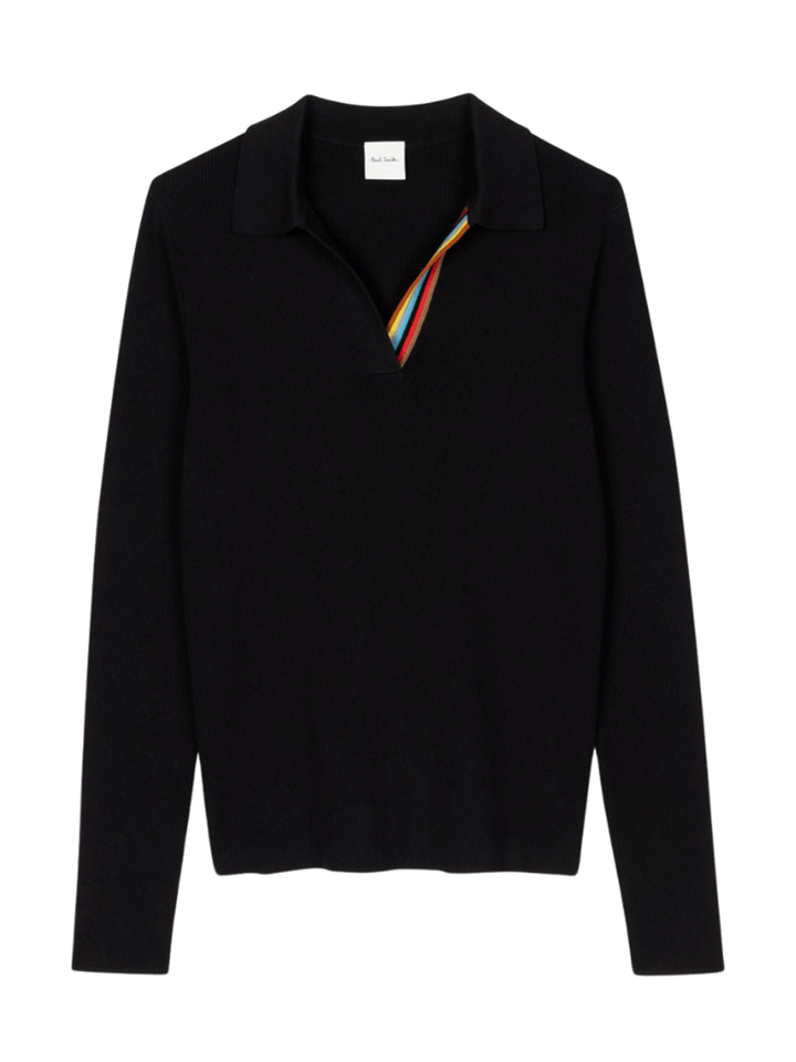 Paul-Smith-Womens-Knitted-Sweater-Black-1