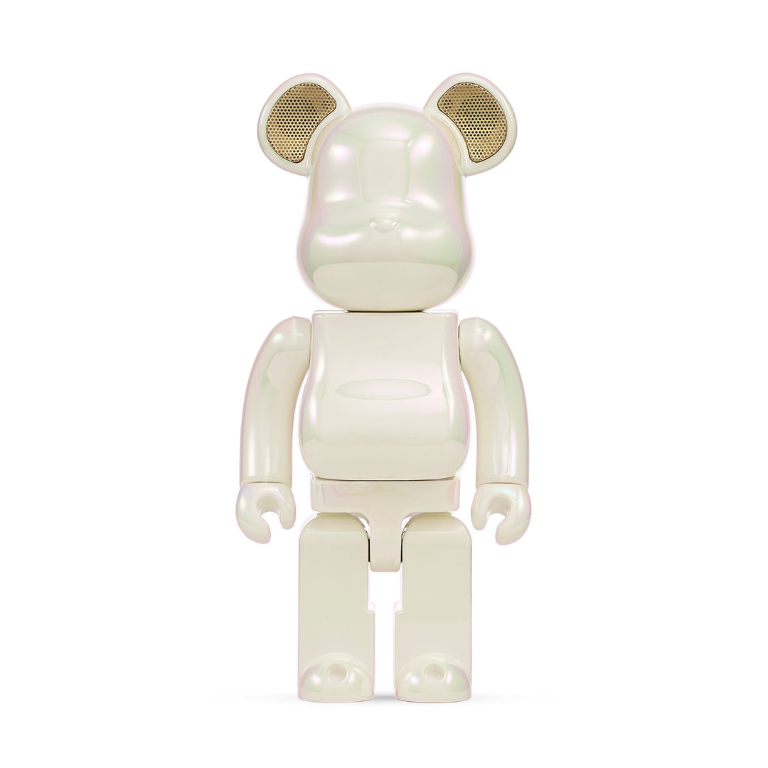 [PRE ORDER] BE@RBRICK AUDIO 400% Portable Bluetooth® Speaker Iridescent Collection Pearl Mirage