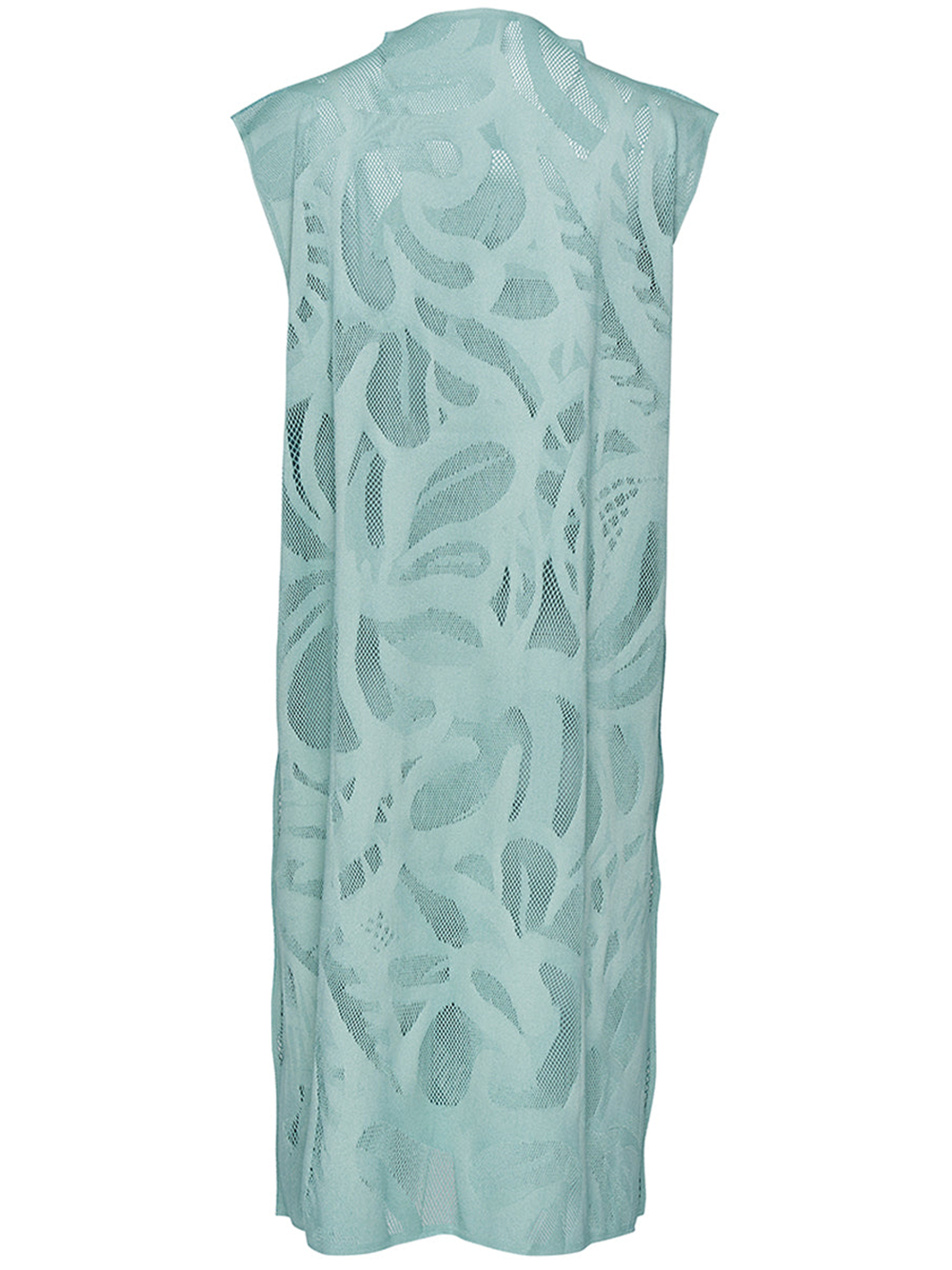 Pleats Please Issey Miyake A-Poc Bloom Dress Turquoise 2