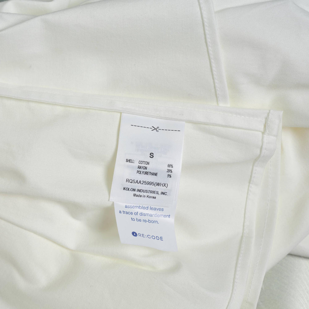 Club21 - RE;CODE - Backward Over Sized Shirt - BLOUSES - White