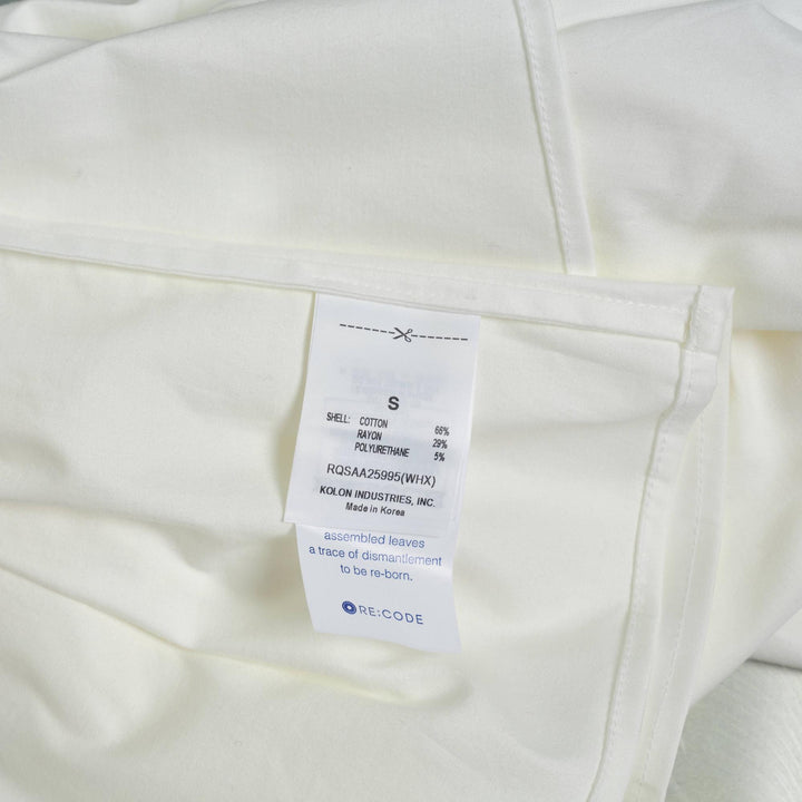 Club21 - RE;CODE - Backward Over Sized Shirt - BLOUSES - White