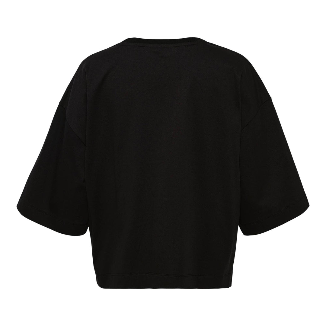 Club21 - RE;CODE - Front Shirring T-Shirt - TEES - Black