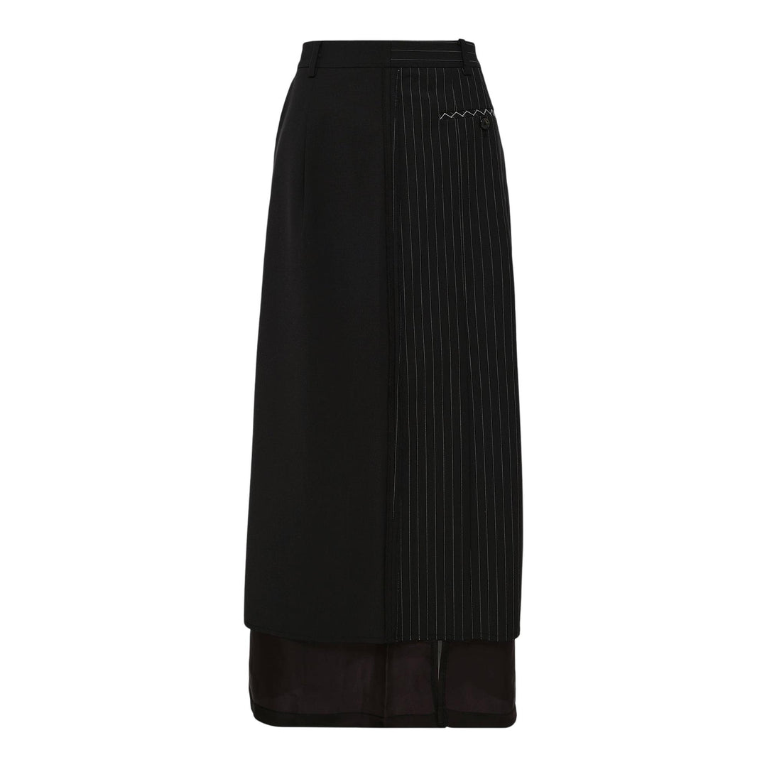 Club21 - RE;CODE - Half And Half Skirt - SKIRTS - Black
