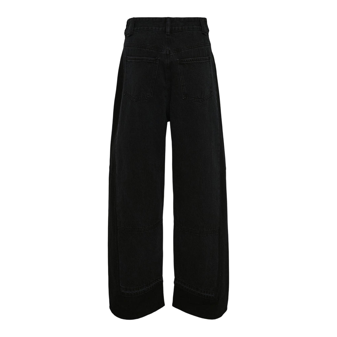 Club21 - RE;CODE - Patch Denim Pants - JEANS - Black
