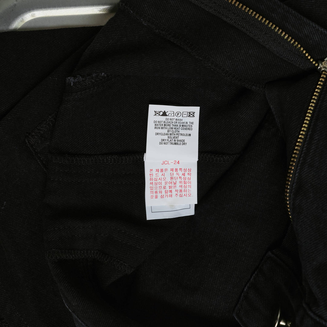 Club21 - RE;CODE - Patch Denim Pants - JEANS - Black
