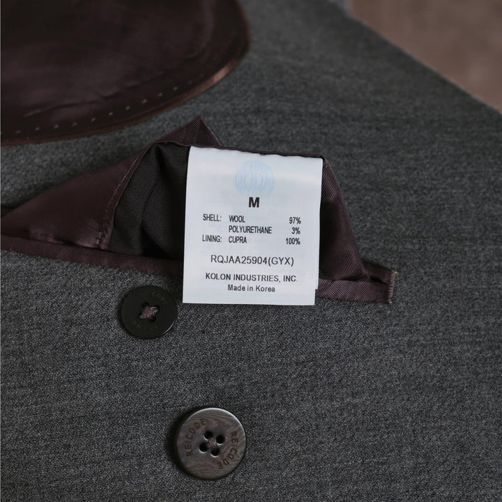 Club21 - RE;CODE - Raw Edge Pocket Oversized Jacket - JACKETS - Grey