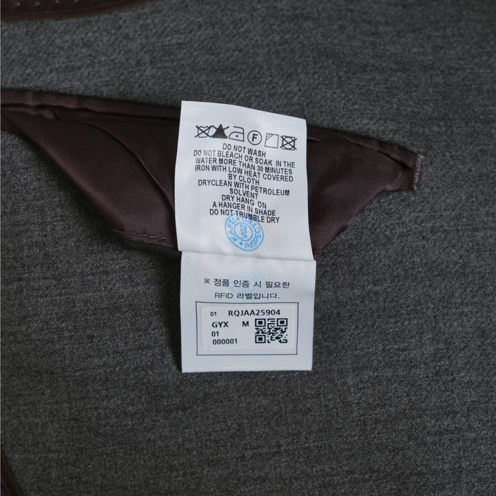 Club21 - RE;CODE - Raw Edge Pocket Oversized Jacket - JACKETS - Grey