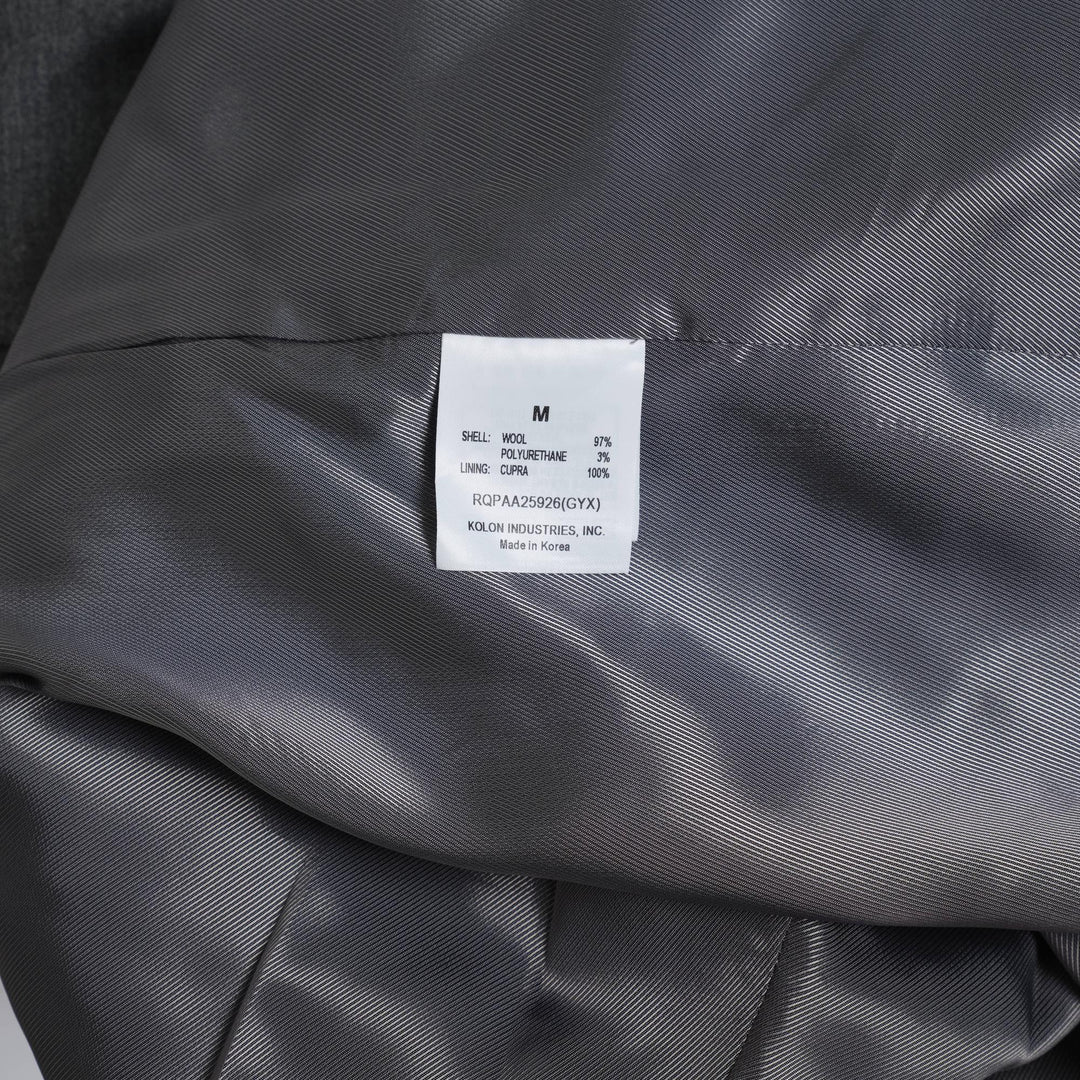 Club21 - RE;CODE - Raw Edge Tailored Trousers - PANTS - Grey