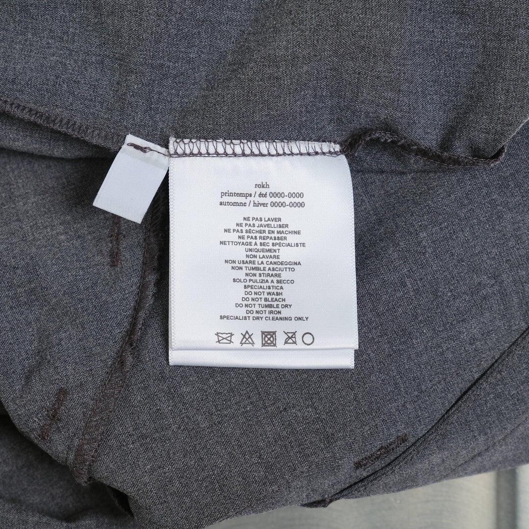 Club21 - ROKH - Buttoned Sleeve Shirt - WOVEN TOPS - Grey