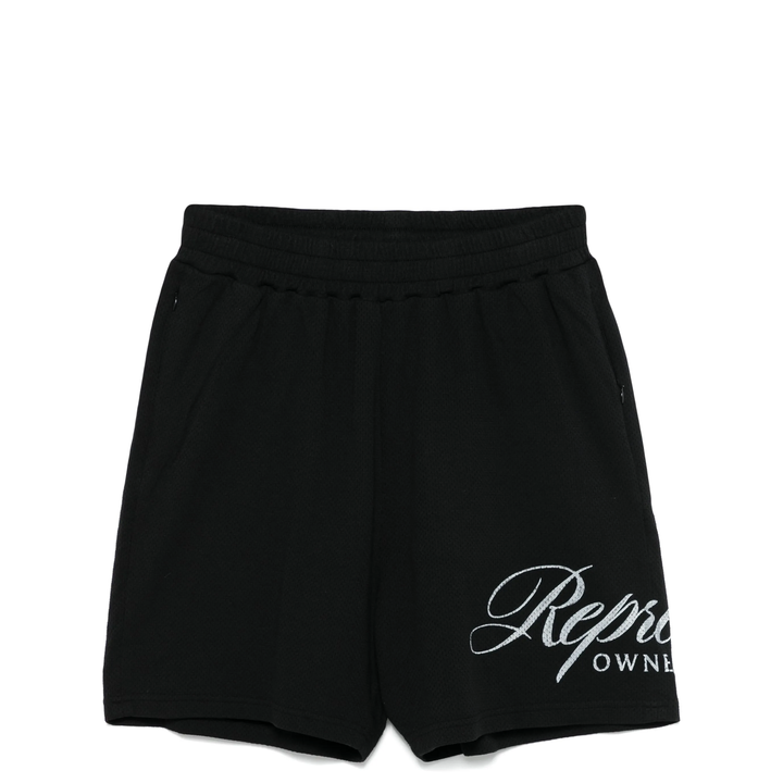 Represent_Represent_Owners_Club_Script_Shorts_Black