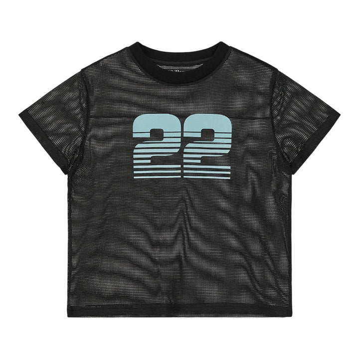 Club21 - Rest&Recreation - 22 Mesh Top - TEES - Black