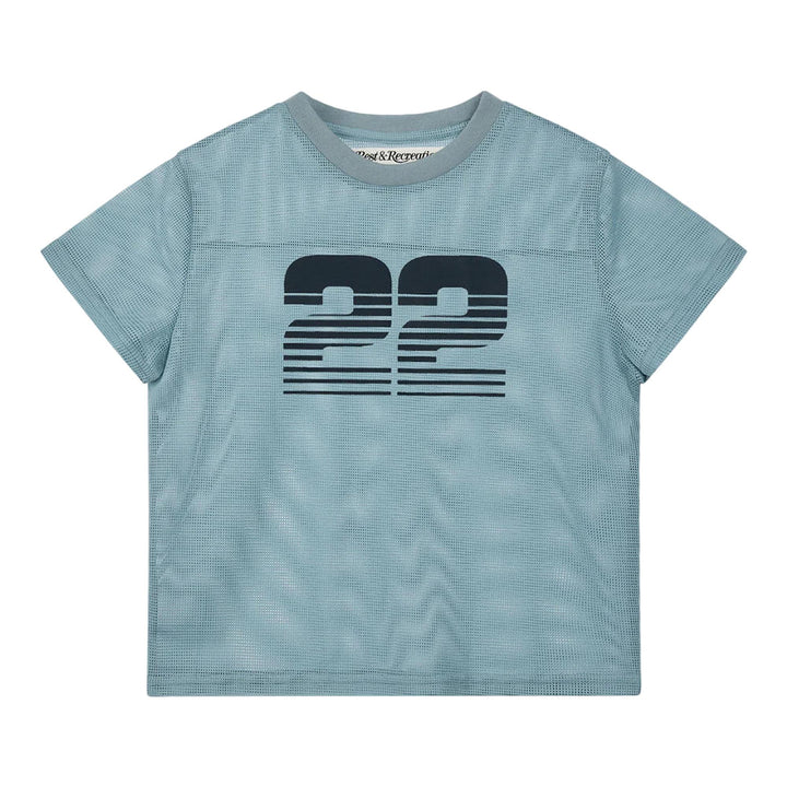 Club21 - Rest&Recreation - 22 Mesh Top - TEES - Blue