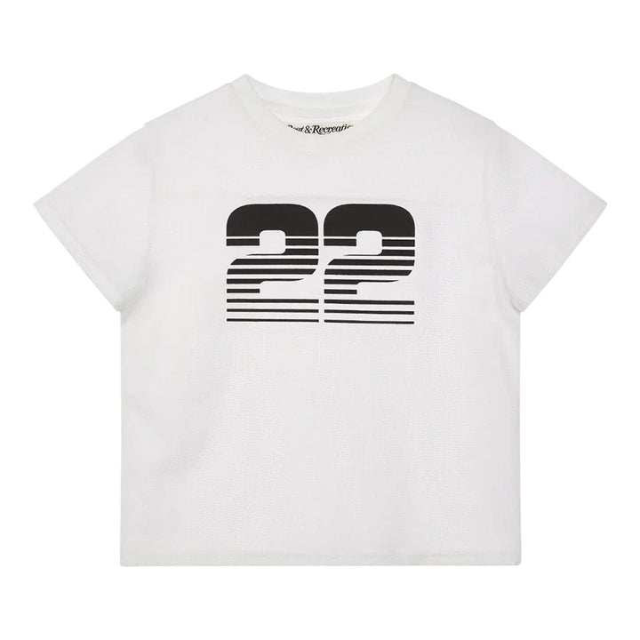 Club21 - Rest&Recreation - 22 Mesh Top - TEES - White
