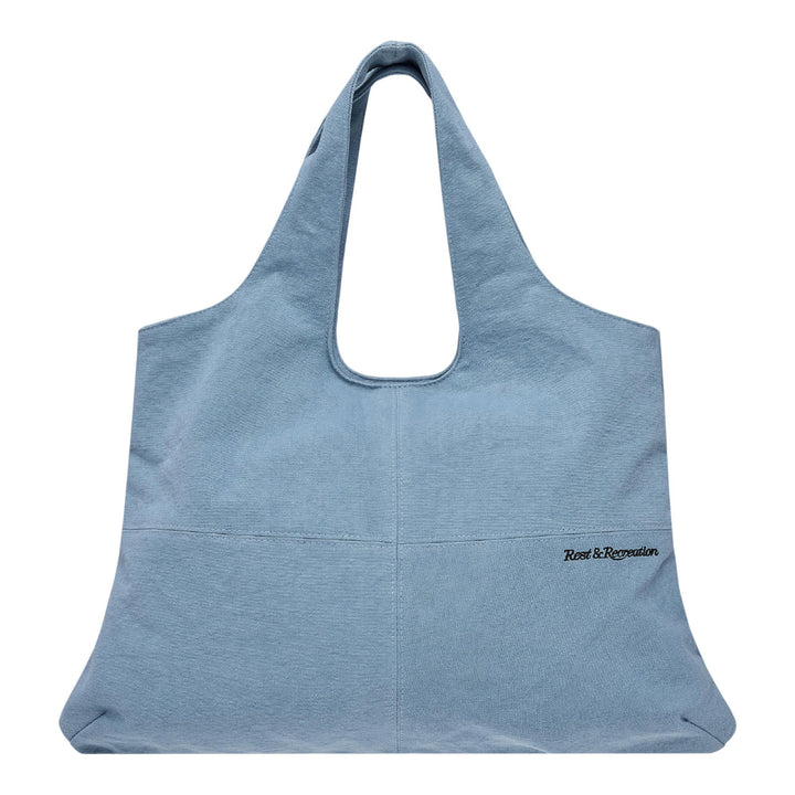 Club21 - Rest&Recreation - Cotton Shoulder Bag - HANDBAGS - Blue