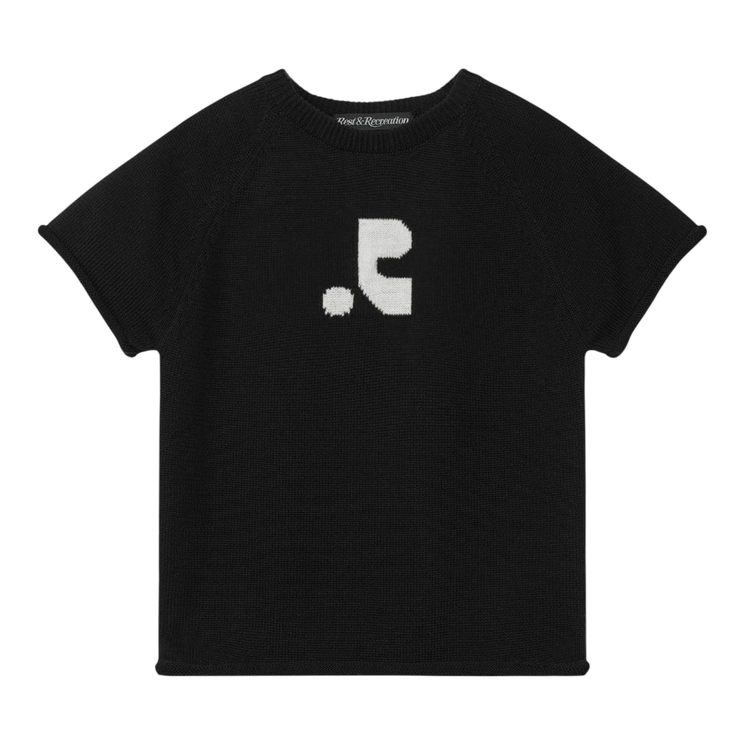 Club21 - Rest&Recreation - Jacquard Knit Top - TEES - Black