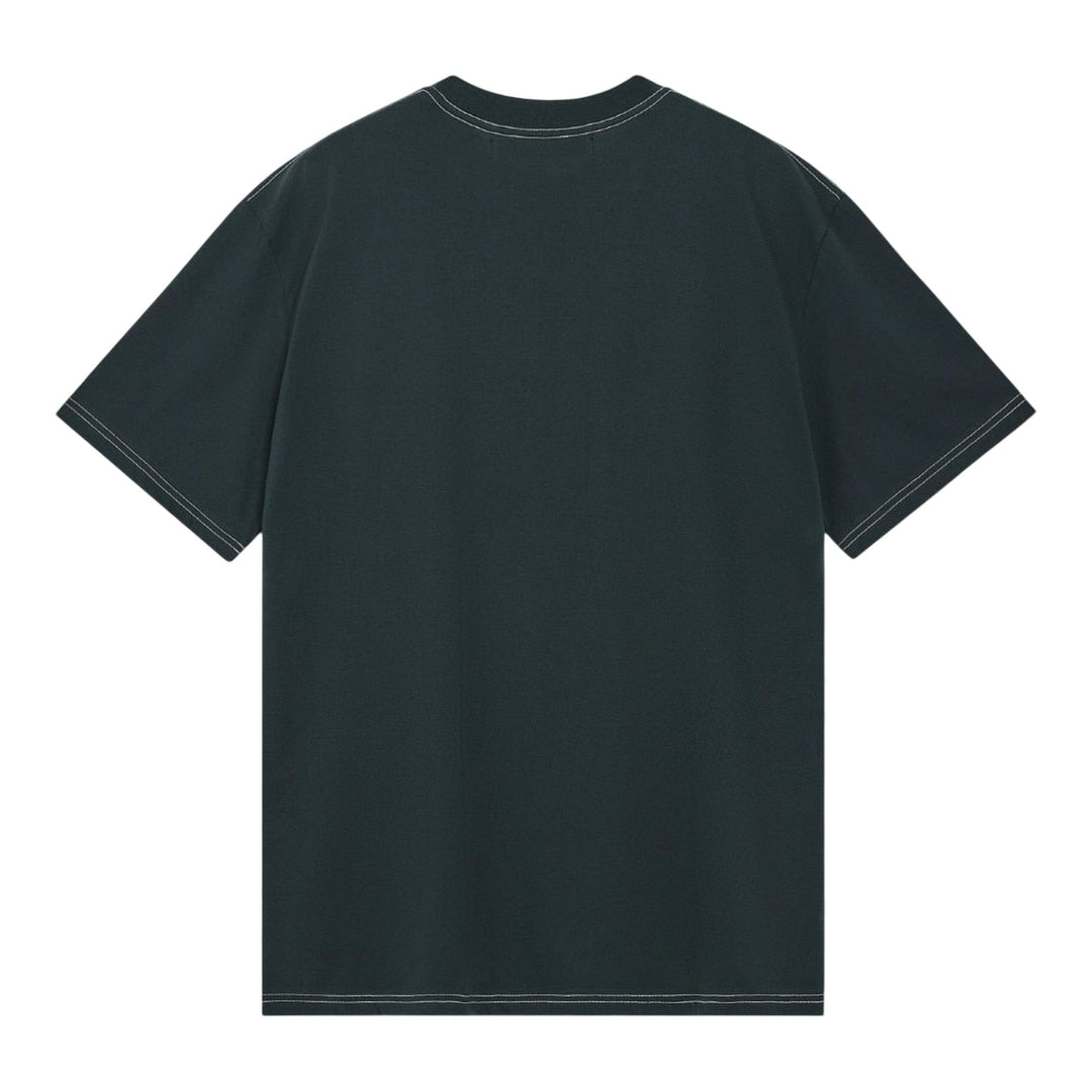 Club21 - Rest&Recreation - Logo Stitch T-Shirt - TEES - Turquoise