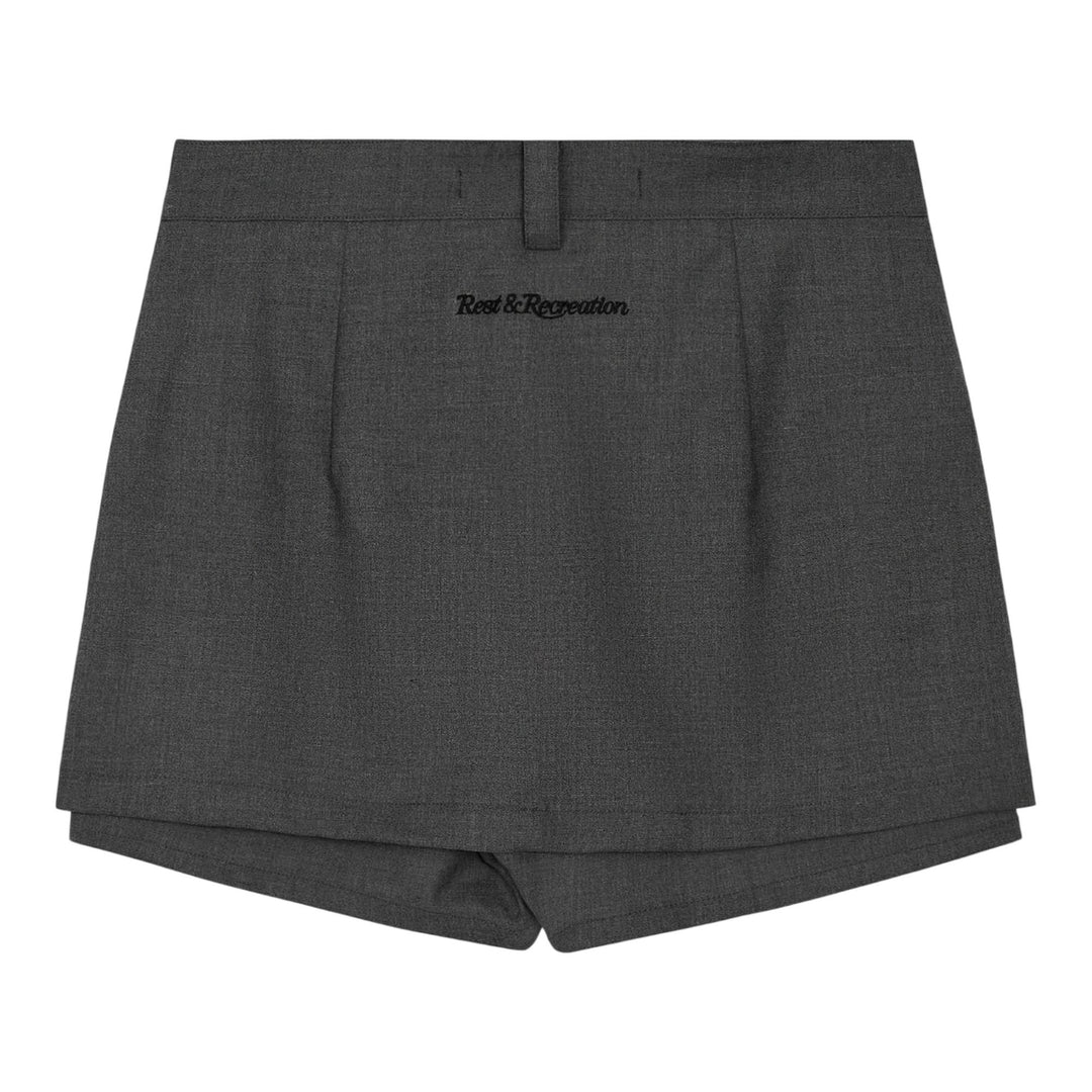 Club21 - Rest&Recreation - Low Rise Button Skort - SKORTS - Grey